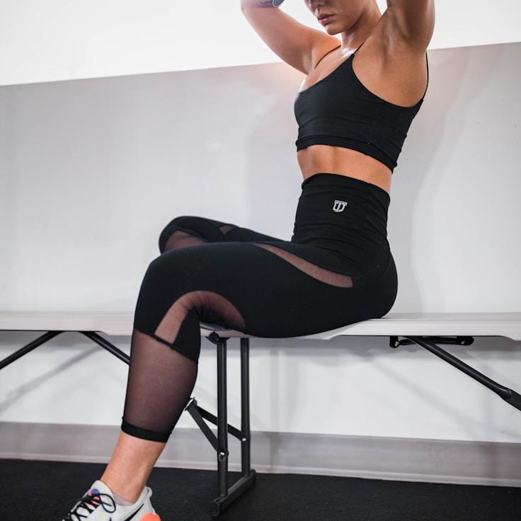 Group workout class session